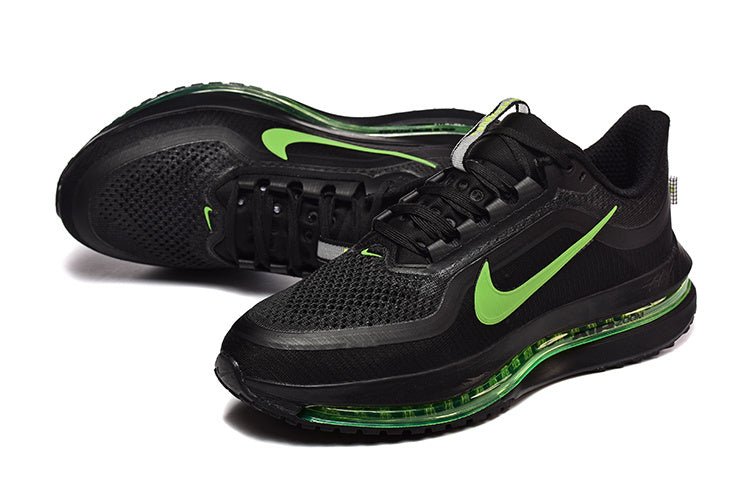 Nike Pegasus Premium Sneakers – Black & Lime Green