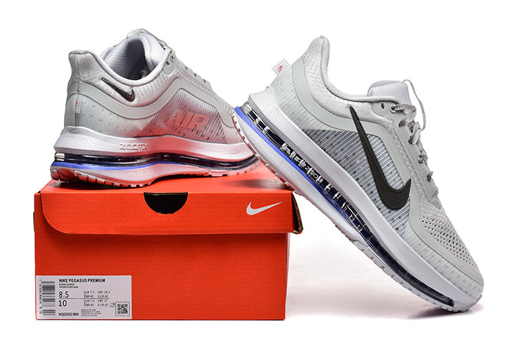 Nike Pegasus Premium Sneakers – Light Grey & Blue