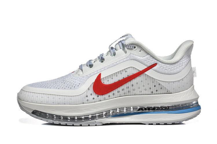 Nike Pegasus Premium Sneakers – White, Red & Blue