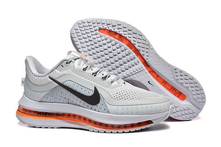 Nike Pegasus Premium Sneakers – Light Grey & Orange