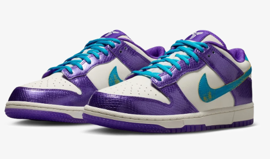 Nike Dunk Low Protro Sneakers - Draft Pack Fierce Purple