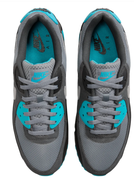 Nike Air Max 90 Sneakers - Cool Grey Dusty Cactus Black
