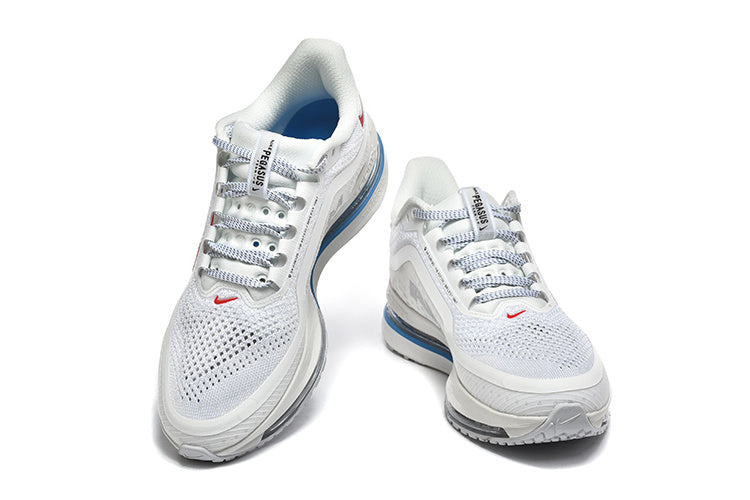 Nike Pegasus Premium Sneakers – White, Red & Blue
