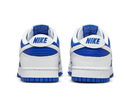Nike Dunk Low Sneakers - Racer Blue & White