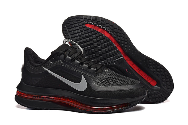 Nike Pegasus Premium Sneakers – Black, Silver & Red