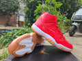Jordan 11 High-Top Sneakers | Red & Gum