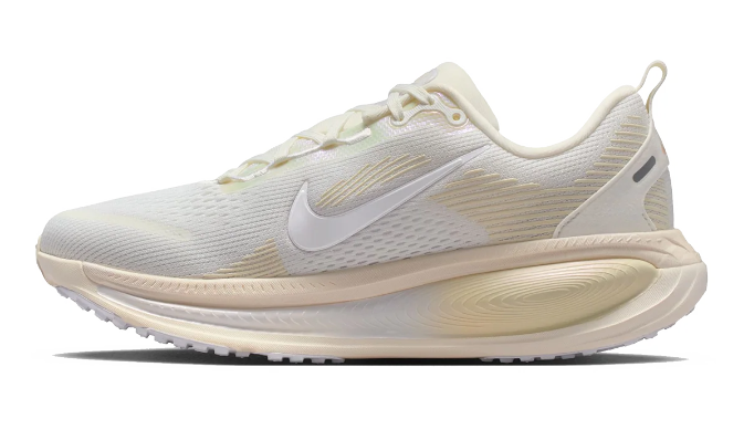 Nike Vomero 18 Men's Running Shoes – Cream & White
