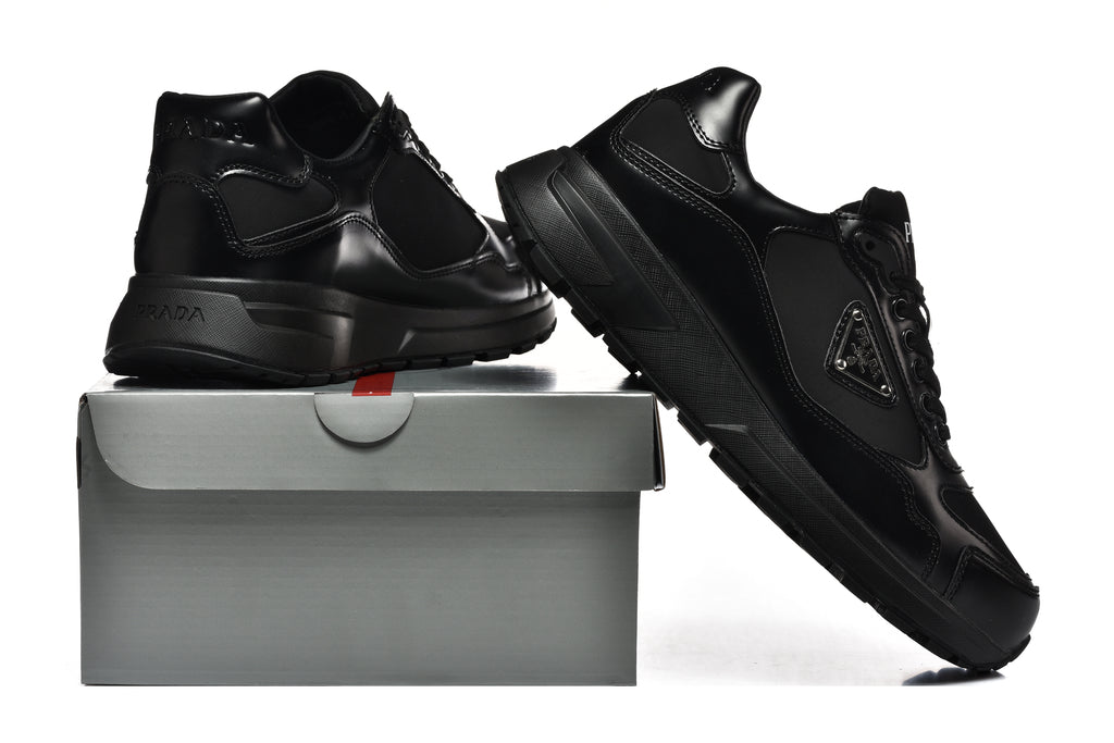 Prada Low-Top Sneakers – All Black