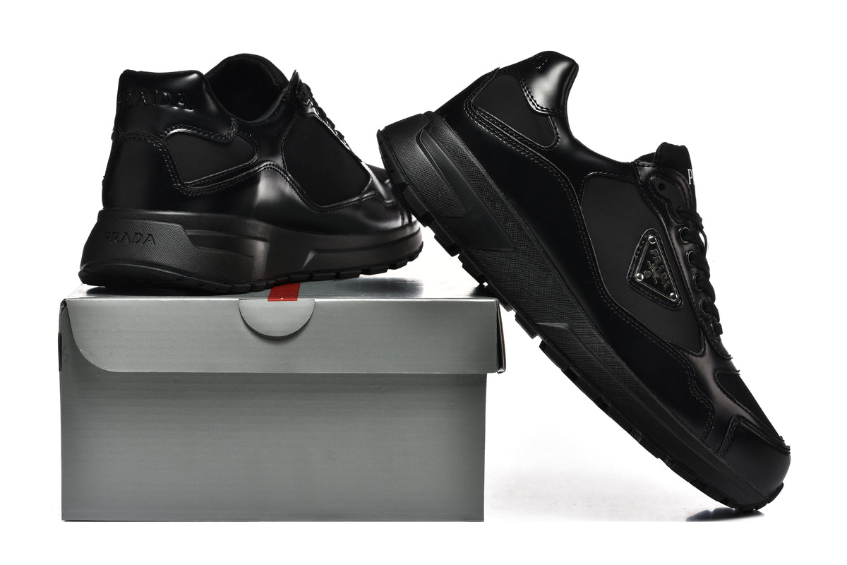 Prada Low-Top Sneakers – All Black