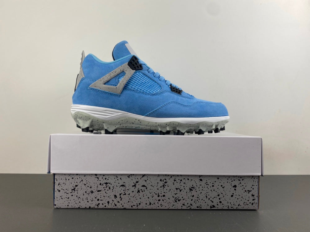 Jordan 4 Football Cleats | University Blue