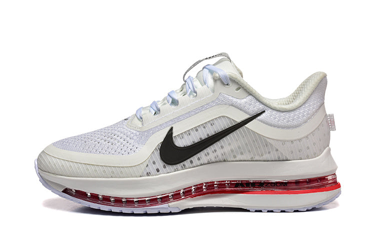 Nike Pegasus Premium Sneakers – White, Grey & Red