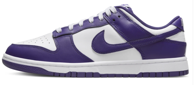 Nike Dunk Low Sneakers - Championship Purple