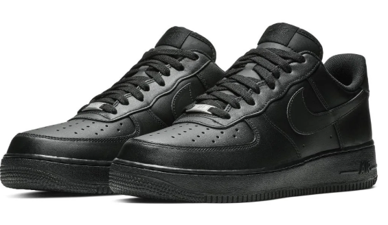 Nike Air Force 1 '07 Men's Sneakers - Triple Black
