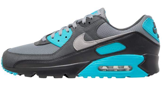 Nike Air Max 90 Sneakers - Cool Grey Dusty Cactus Black