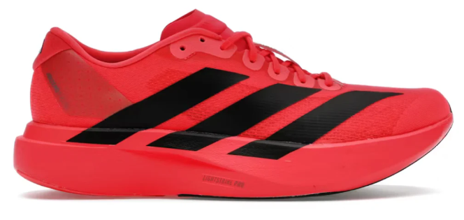 adidas Adizero Evo SL Men's Running Shoes – Red & Black (Clearance)