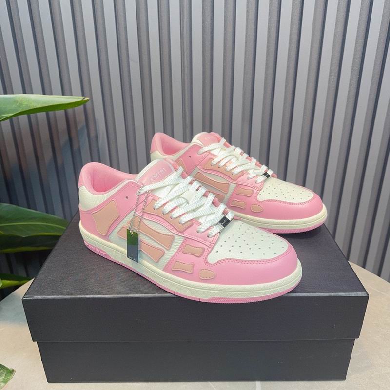AMIRI Low-Top Sneakers | Pink, Blush & White