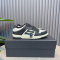AMIRI Low-Top Sneakers | Black & White Sparkle
