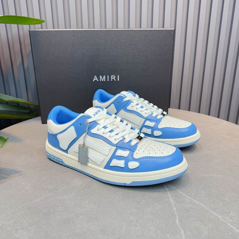 AMIRI Low-Top Sneakers | Sky Blue & White