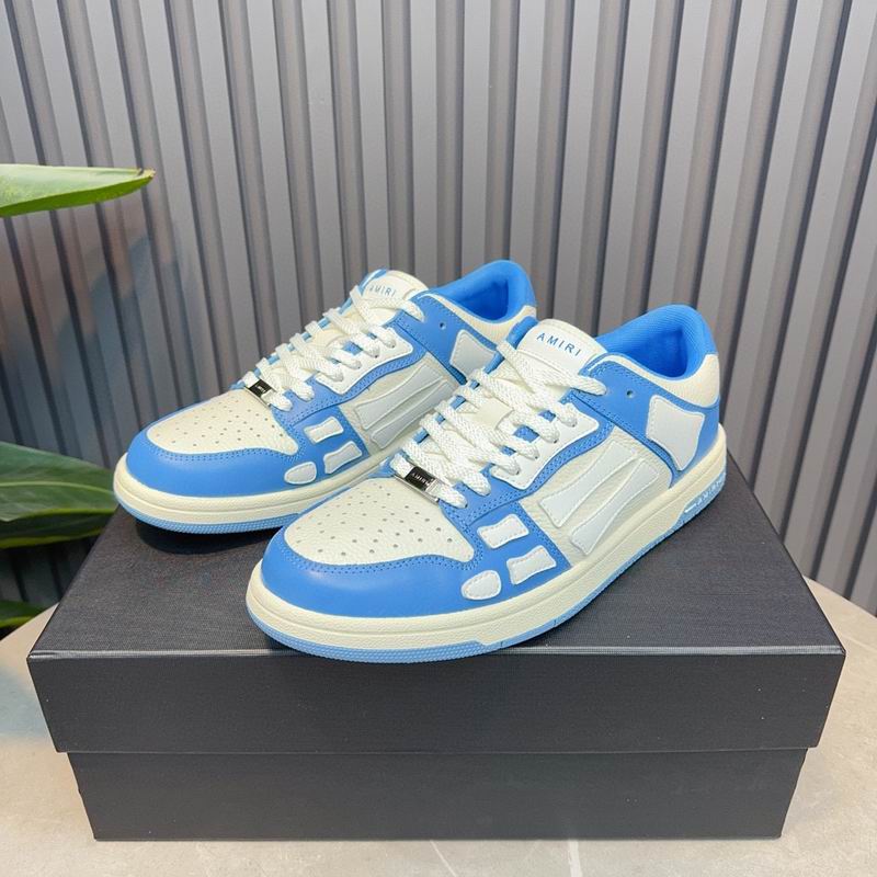 AMIRI Low-Top Sneakers | Sky Blue & White
