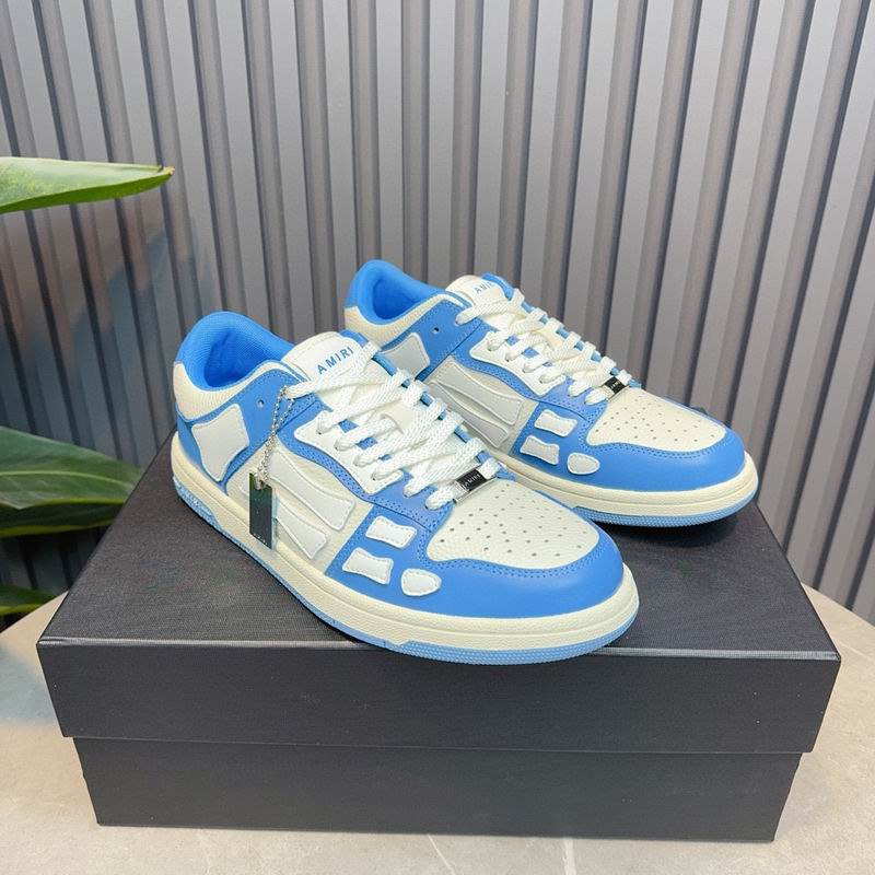 AMIRI Low-Top Sneakers | Sky Blue & White