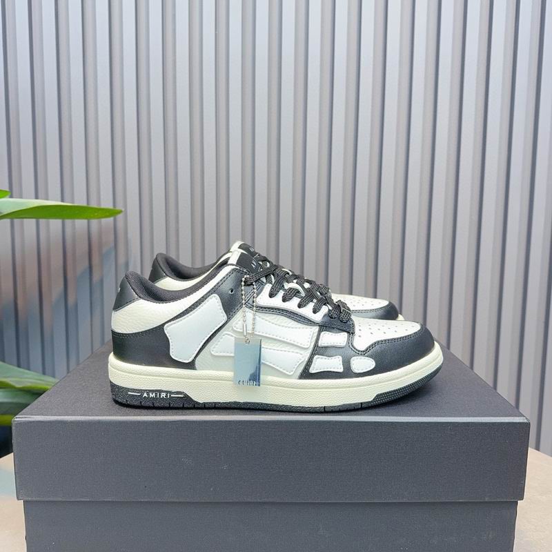 AMIRI Low-Top Sneakers | Black & White