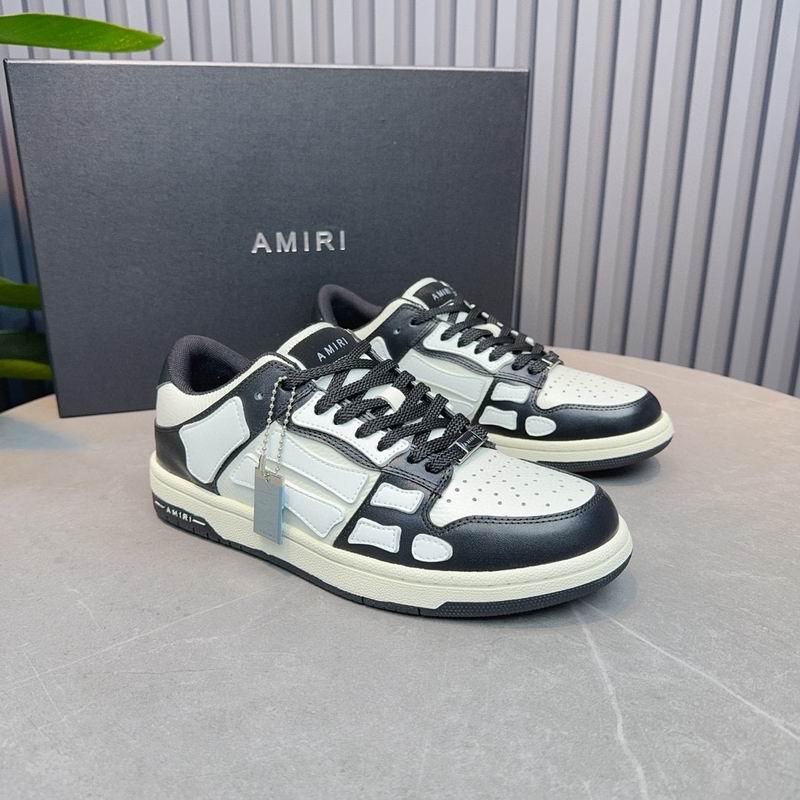 AMIRI Low-Top Sneakers | Black & White