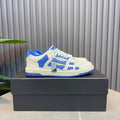 AMIRI Low-Top Sneakers | White & Royal Blue