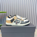 AMIRI Low-Top Sneakers | Tan, Black & White
