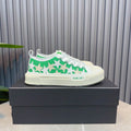 AMIRI Star Detail Low-Top Sneakers | Green & Cream