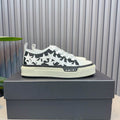 AMIRI Star Detail Low-Top Sneakers | Black & White