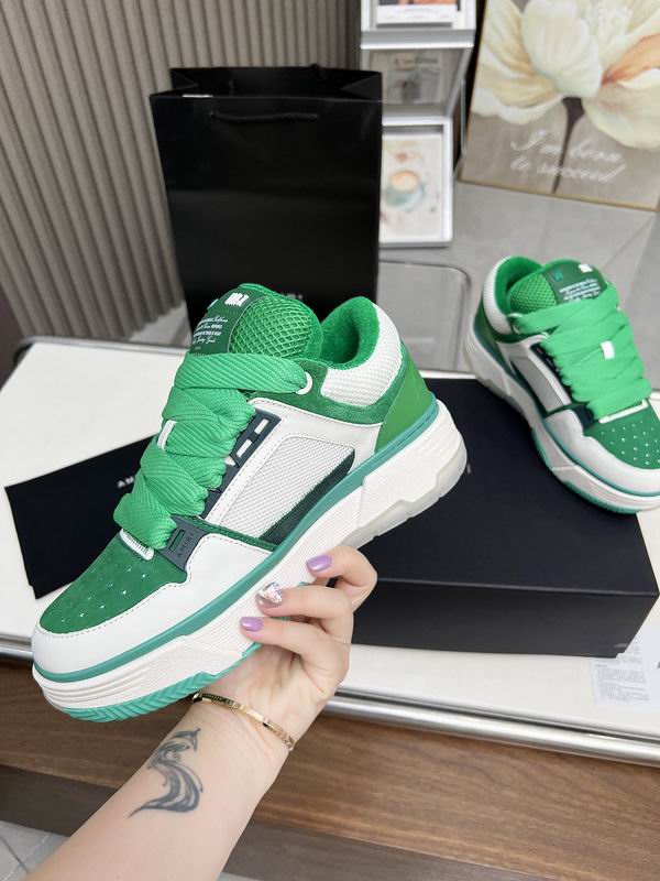 AMIRI Low-Top Sneakers | Green & White
