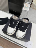 AMIRI Low-Top Sneakers | White, Grey & Taupe
