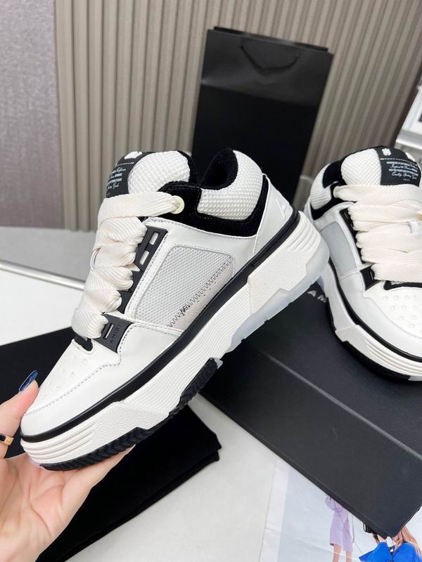 AMIRI Low-Top Sneakers | White & Black