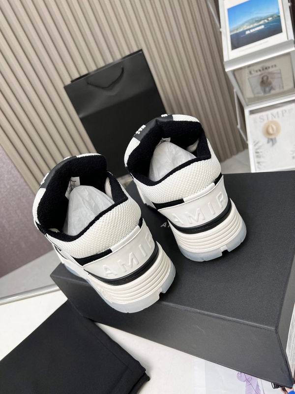 AMIRI Low-Top Sneakers | White & Black