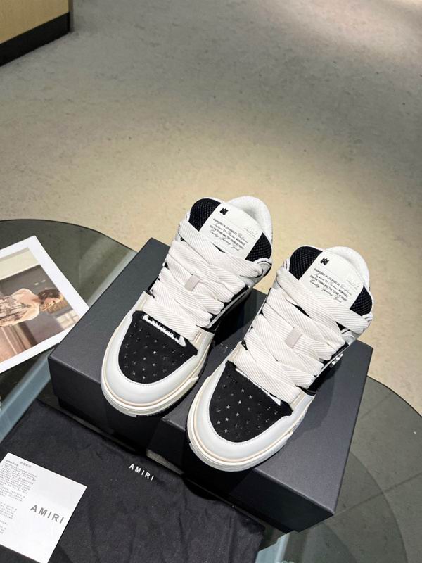 AMIRI Low-Top Sneakers | Black, White & Cream