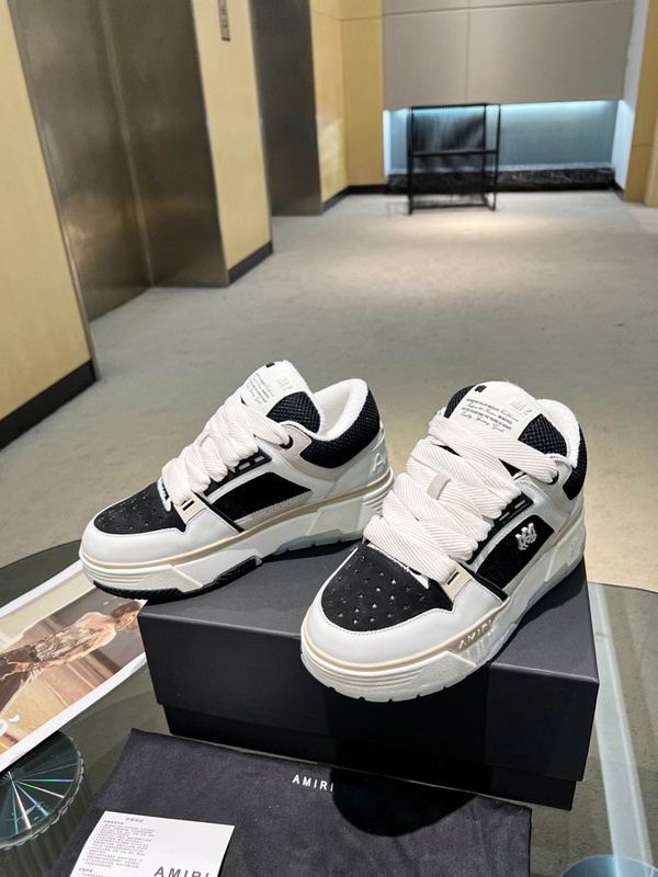 AMIRI Low-Top Sneakers | Black, White & Cream