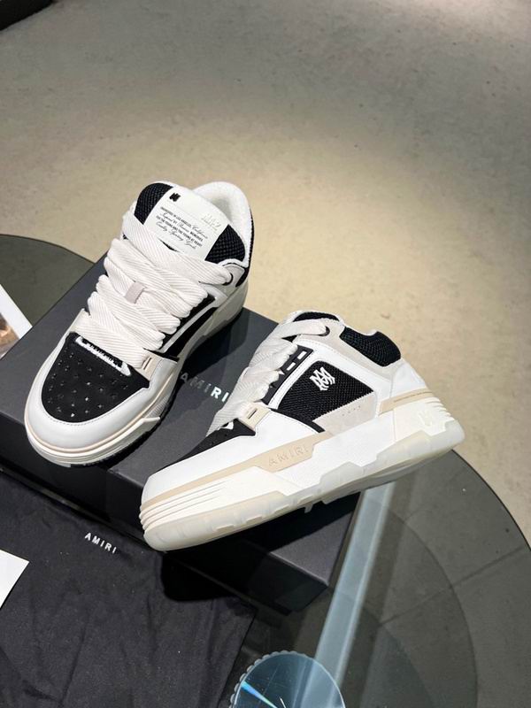 AMIRI Low-Top Sneakers | Black, White & Cream