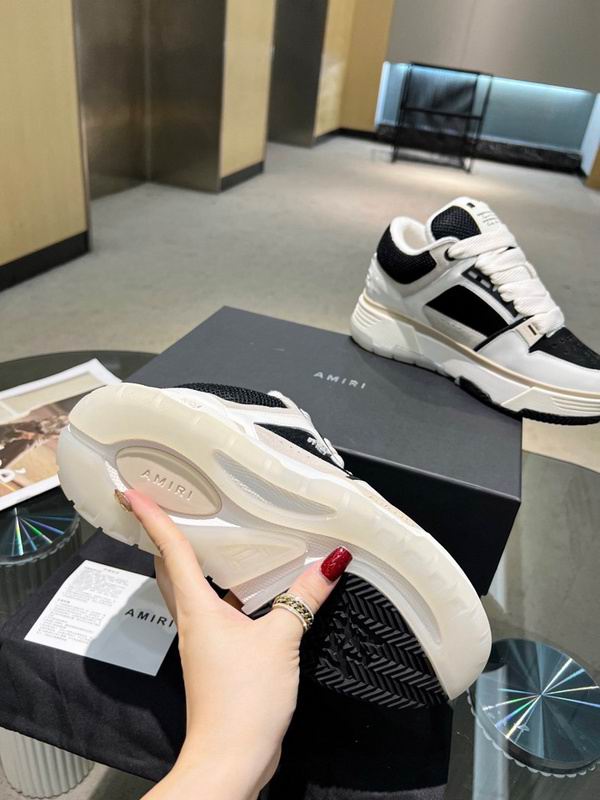 AMIRI Low-Top Sneakers | Black, White & Cream
