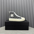 AMIRI Patterned High-Top Sneakers - Black & White