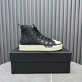 AMIRI Tonal Star High-Top Sneakers - Black