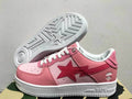 BAPE Star Low-Top Sneakers - Pink & Deep Rose