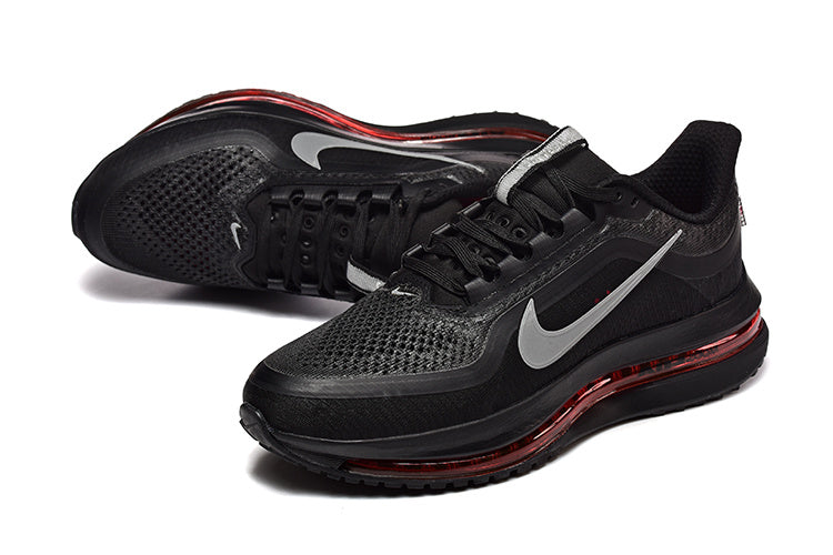 Nike Pegasus Premium Sneakers – Black, Silver & Red