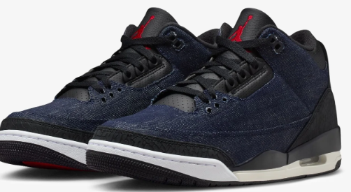 Jordan x Levi's Air Jordan 3 Retro – Indigo & Gym Red