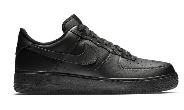Nike Air Force 1 '07 Men's Sneakers - Triple Black