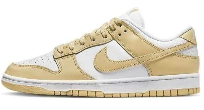 Nike Dunk Low Sneakers - Team Gold
