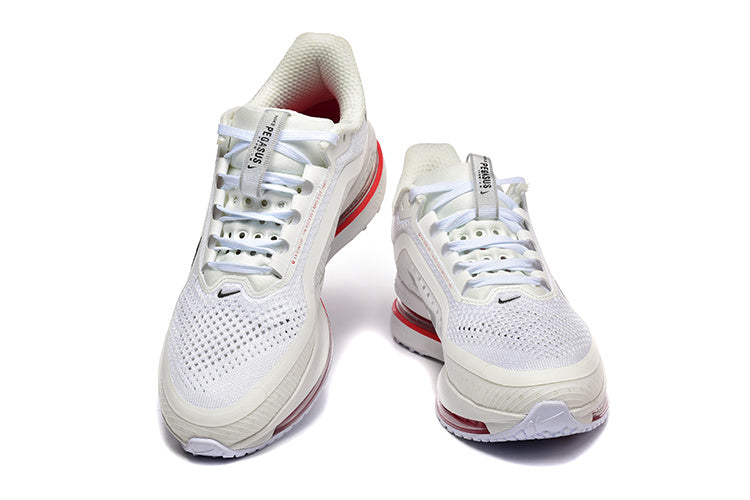 Nike Pegasus Premium Sneakers – White, Grey & Red