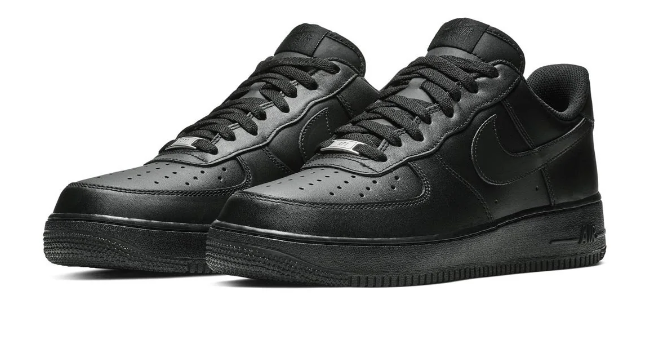 Nike Air Force 1 '07 Men's Sneakers - Triple Black