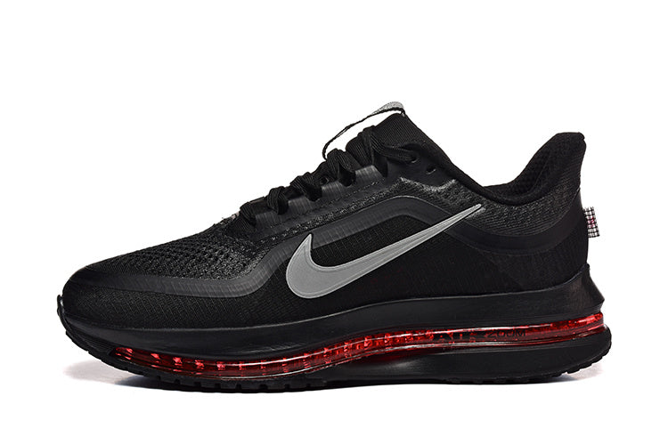 Nike Pegasus Premium Sneakers – Black, Silver & Red