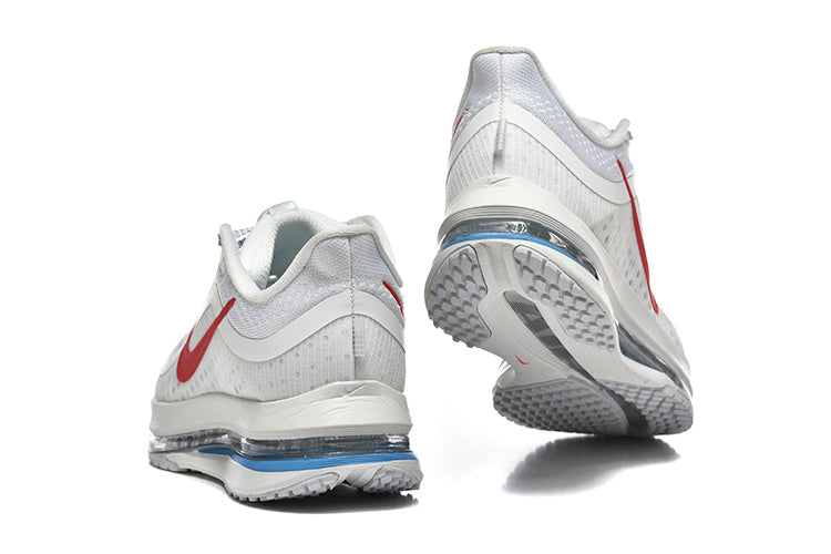 Nike Pegasus Premium Sneakers – White, Red & Blue